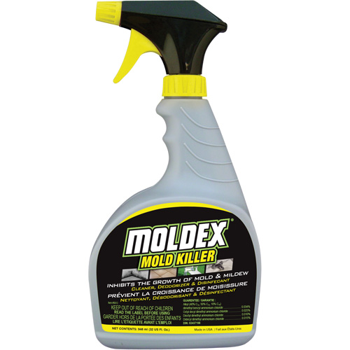 D&eacute;sinfectant contre les moisissures Moldex, 946 ml, Bouteille &agrave; g&acirc;chette Air Extreme Inc.