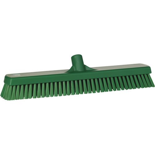 Deck & Wall Scrub Brush, Stiff Bristles, 19", Polyester, Green Air Extreme Inc.