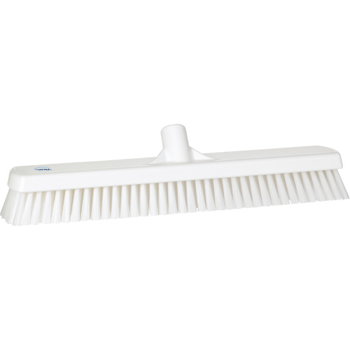 Deck & Wall Scrub Brush, Stiff Bristles, 19", Polyester, White Air Extreme Inc.