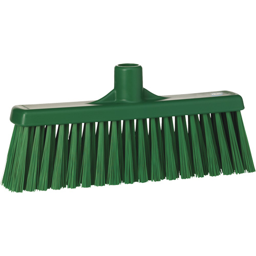 T&ecirc;te de balai droit, Crins Moyen, 12", Polyester, Vert Air Extreme Inc.