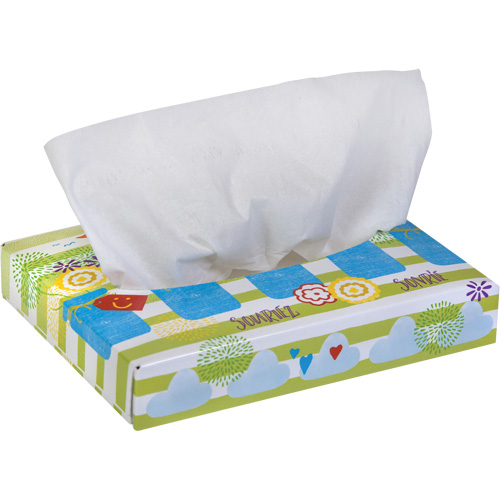 Papiers-mouchoirs pour enfants de Kleenex, 2 pli, 8,4" lo x 5,5" la, 40 feuilles/boîte Air Extreme Inc.