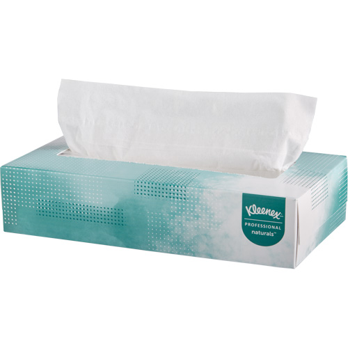 Papiers-mouchoirs Naturals de Kleenex, 2 pli, 8,4" lo x 8" la, 125 feuilles/boîte Air Extreme Inc.