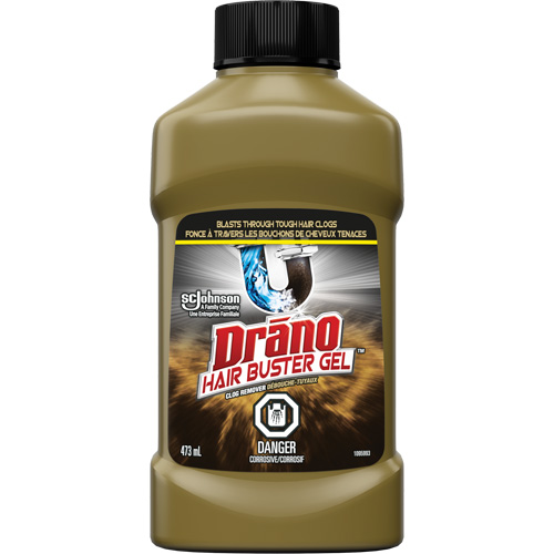 Produit d&eacute;bouchant extra puissant pour les bouchons de cheveux de Drano Air Extreme Inc.