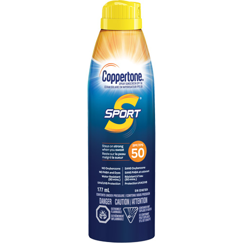 Sport&reg; Water Resistant Sunscreen, SPF 50, Aerosol Air Extreme Inc.