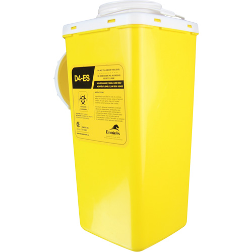 Biomedical Sharps Disposal Internal Container, 4 L Capacity Air Extreme Inc.