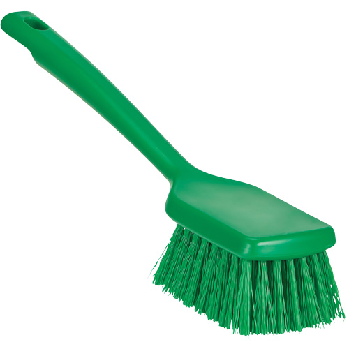 ColorCore Short Handle Brush, Stiff Bristles, 12" Long, Green Air Extreme Inc.