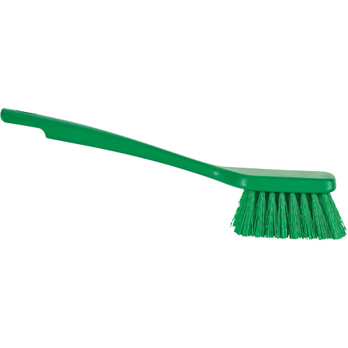 ColorCore Short Handle Brush, Stiff Bristles, 12" Long, Green Air Extreme Inc.