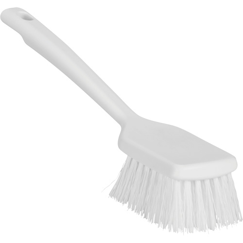 ColorCore Short Handle Brush, Stiff Bristles, 12" Long, White Air Extreme Inc.