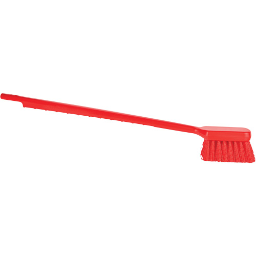 ColorCore Long Handle Brush, Stiff Bristles, 20" Long, Red Air Extreme Inc.