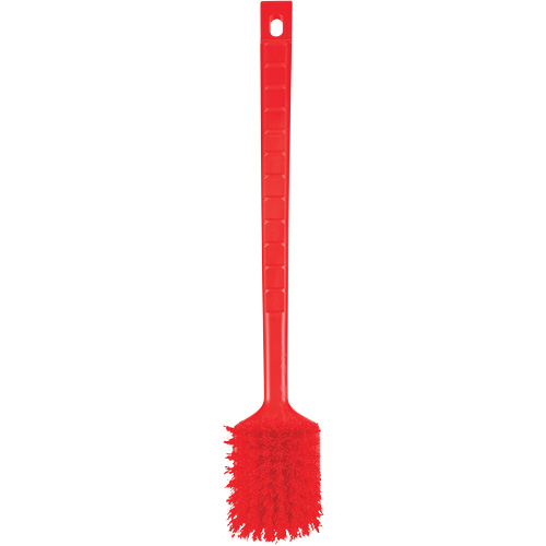 ColorCore Long Handle Brush, Stiff Bristles, 20" Long, Red Air Extreme Inc.