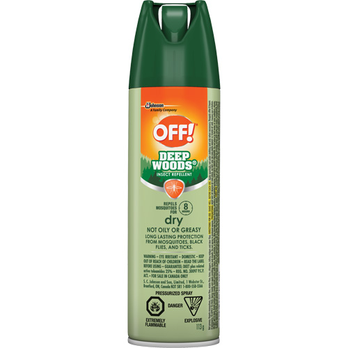 Insectifuge Off! R&eacute;gions sauvages, DEET &agrave; 25 %, A&eacute;rosol, 113 g Air Extreme Inc.