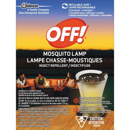 Lampe chasse-moustiques Off! PowerPad, Sans DEET, Lampe,  Air Extreme Inc.