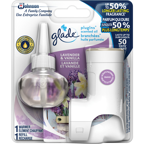 Trousse de d&eacute;marrage Glade Branch&eacute;es huile parfum&eacute;e Air Extreme Inc.