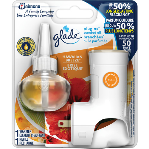 Trousse de d&eacute;marrage Glade Branch&eacute;es huile parfum&eacute;e Air Extreme Inc.