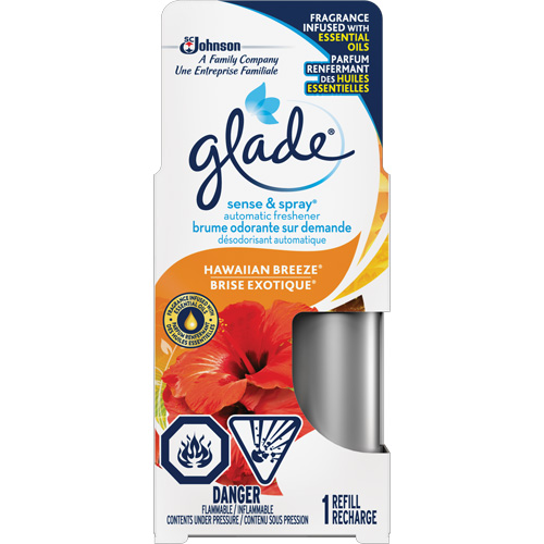Glade&reg; Sense & Spray&reg; Air Freshener Refill, Hawaiian Breeze&reg;, Cartridge Air Extreme Inc.