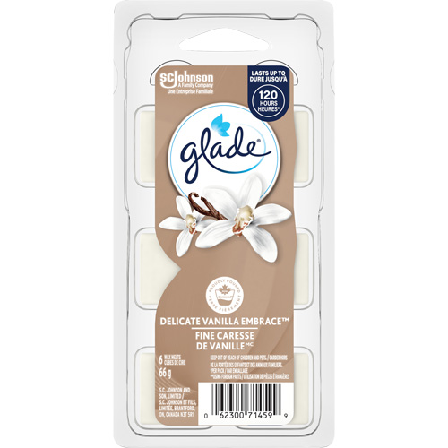 Cubes de cire parfum&eacute;e Glade, Fine caresse de vanille Air Extreme Inc.