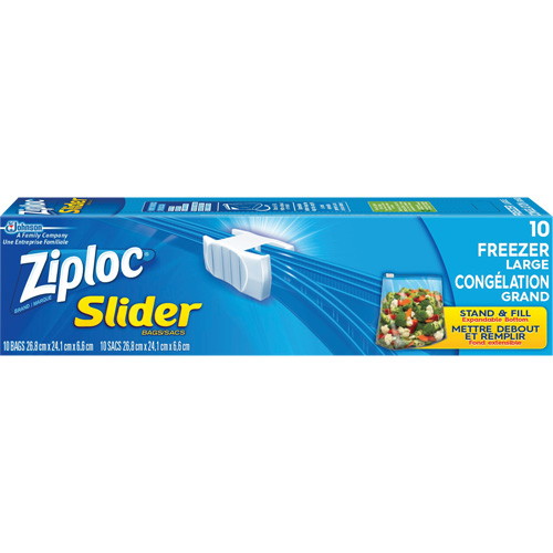 Ziploc&reg; Slider Freezer Bags Air Extreme Inc.