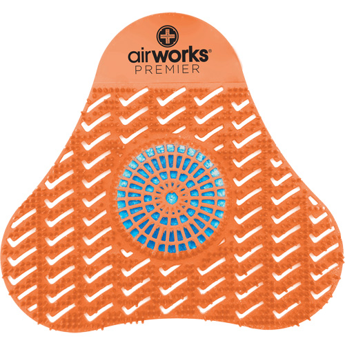 Tamis d'urinoir avec bloc d&eacute;sodorisant AirWorks Air Extreme Inc.