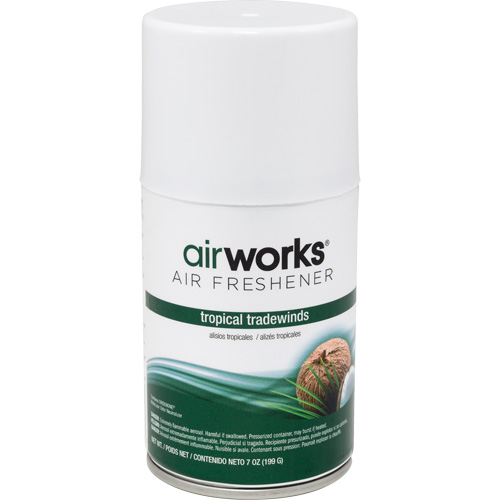 AirWorks&reg; Metered Air Fresheners, Tropical Tradewinds, Aerosol Can Air Extreme Inc.