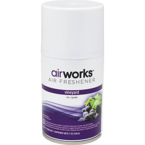 AirWorks&reg; Metered Air Fresheners, Vineyard, Aerosol Can Air Extreme Inc.
