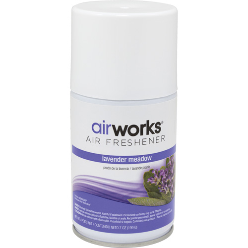 AirWorks&reg; Metered Air Fresheners, Lavender Meadow, Aerosol Can Air Extreme Inc.
