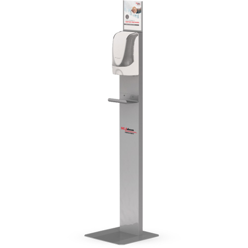 Support de plancher pour distributeur de d&eacute;sinfectant pour les mains sans contact Air Extreme Inc.