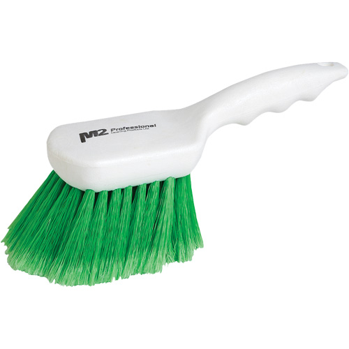 Brosse &agrave; recoins &agrave; manche court, 9" l, Soies Synth&eacute;tique, Vert Air Extreme Inc.
