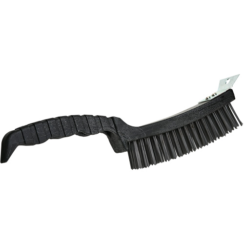 Brosse, Acier, 4 x 17 rangs de fils, Longueur 12" Air Extreme Inc.