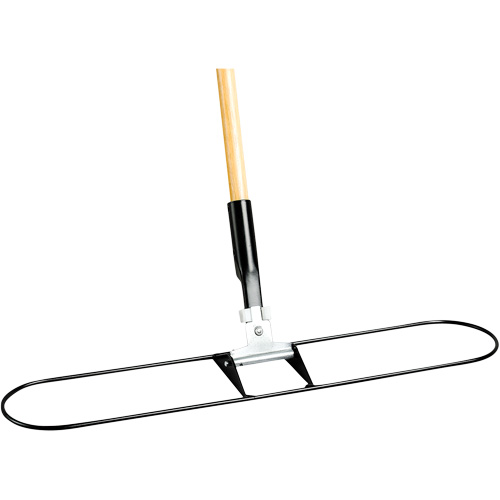 Support et manche pour vadrouille &agrave; &eacute;pousseter Clipper, 24", M&eacute;tal Air Extreme Inc.