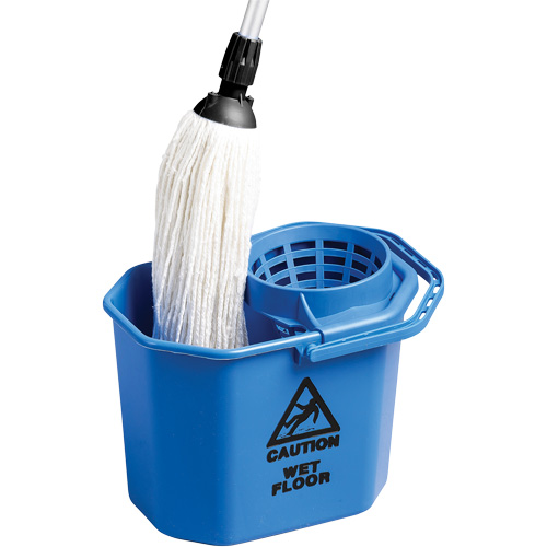 Heavy-Duty Mop Cone Pail, Strainer, 3 US Gal. (12 Quart), Blue Air Extreme Inc.
