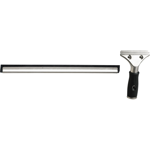 Window Squeegee with Handle, 18", Rubber, Stainless Steel Frame Air Extreme Inc.