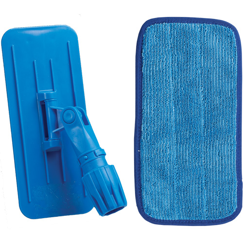 Vadrouille & cadre pour le nettoyage mural, Microfibre, 11" lo x 10" la Air Extreme Inc.