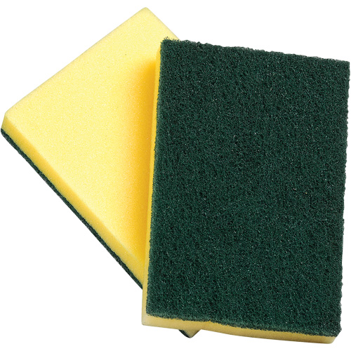 Sponges with Scouring Pad, Scrubbing, 4" W x 6" L Air Extreme Inc.