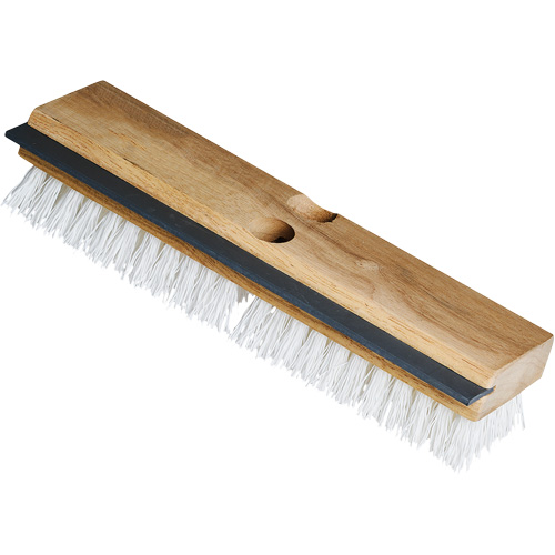 Brosse &agrave; r&eacute;curer utilitaire avec raclette, 11" l, Soies Polypropyl&egrave;ne, Blanc Air Extreme Inc.