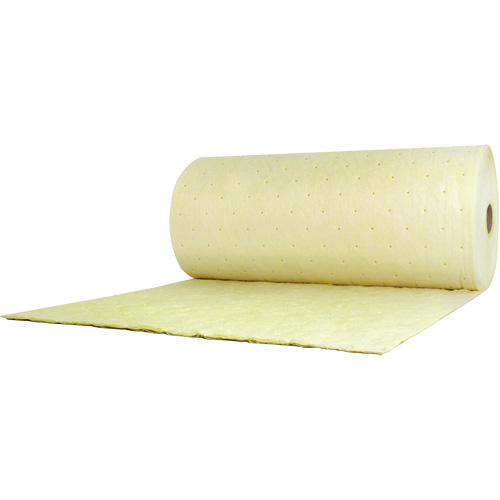 Chemical Sorbent Roll, Heavyweight, 150' L x 38" W, 89.4 gal Absorbancy Air Extreme Inc.
