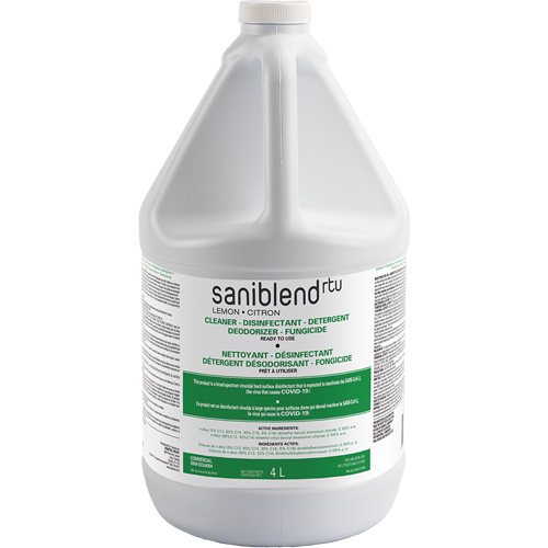 D&eacute;sinfectant et assainissant SaniBlend pr&ecirc;t &agrave; l'emploi, 4 L, Cruche Air Extreme Inc.