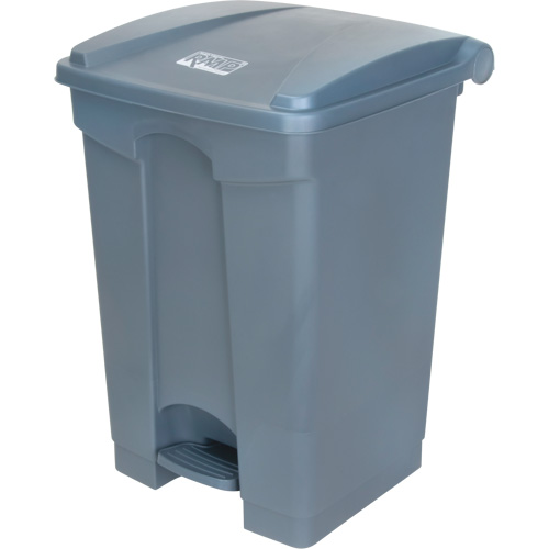 Step-On Garbage Can, Plastic, 12 US gal. Capacity Air Extreme Inc.