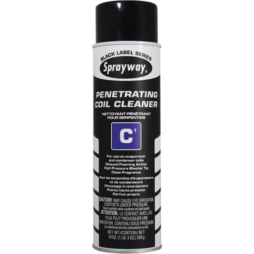 Nettoyant p&eacute;n&eacute;trant pour serpentins C1, 19 oz liq., Canette a&eacute;rosol Air Extreme Inc.