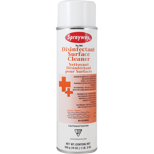 D&eacute;sinfectant et nettoyant de surface, 19 oz liq., Canette a&eacute;rosol Air Extreme Inc.