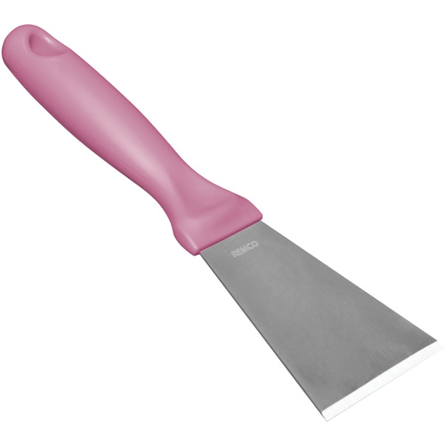 Grand racloir en acier inoxydable, Rose, 3" la x 9" lo Air Extreme Inc.