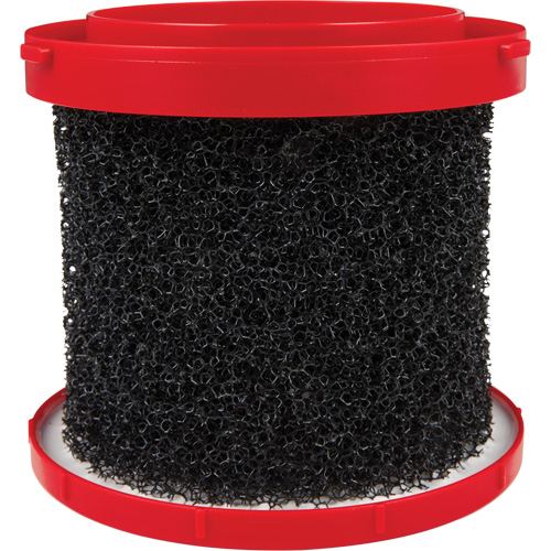 Wet Vacuum Filter, Foam, Fits 1.6 - 2.5 US gal. Air Extreme Inc.