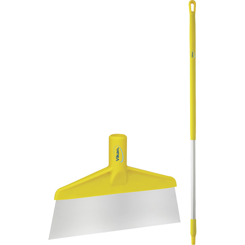 Floor Scraper with Handle, Yellow, 9-3/5" W x 55-9/10" L Air Extreme Inc.