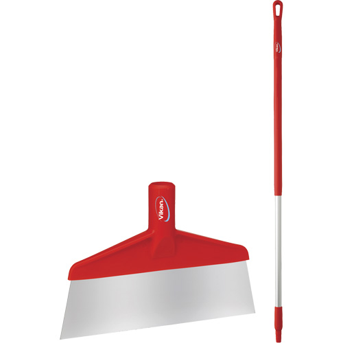Floor Scraper with Handle, Red, 9-3/5" W x 55-9/10" L Air Extreme Inc.