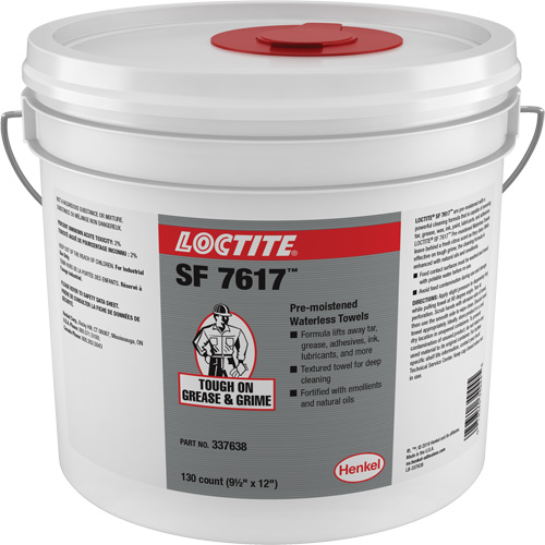 Essuie-mains industriels SF 7617, 130 lingettes, 12" x 9-1/2" Air Extreme Inc.