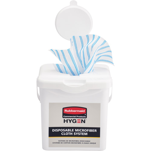 Seau de chargement pour chiffons microfibres, Blanc Air Extreme Inc.