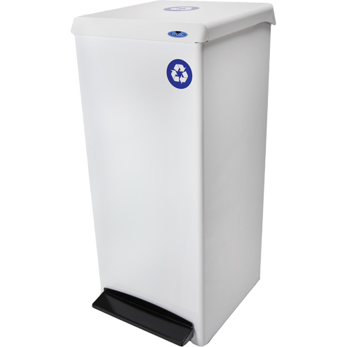 Foot Operated Waste Receptacle, Steel, 25 US gal. Air Extreme Inc.