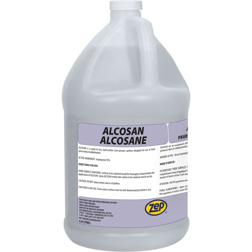 D&eacute;sinfectant de surfaces dures Alcosan, 4 L, Cruche Air Extreme Inc.