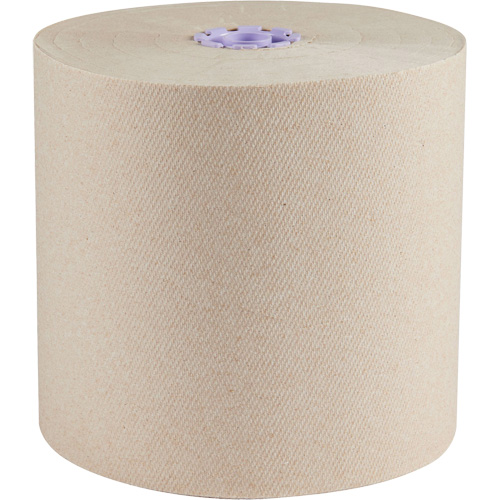 Essential 100% Recycled Brown Hard Roll Towels, 1 Ply, Standard, 700' L Air Extreme Inc.