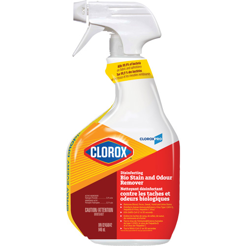 Nettoyant d&eacute;sinfectant contre les taches et odeurs biologiques, 946 ml, Bouteille &agrave; g&acirc;chette Air Extreme Inc.