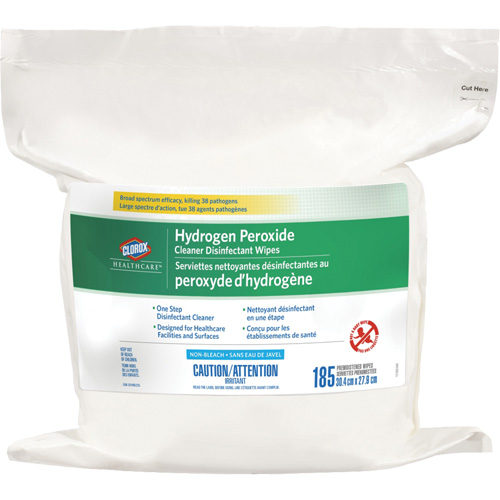 Healthcare&reg; Hydrogen Peroxide Cleaner Disinfecting Wipes, 185 Count Air Extreme Inc.